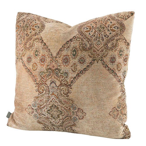 Miralago Paisley Plain pudebetræk 50x50 cm Beige