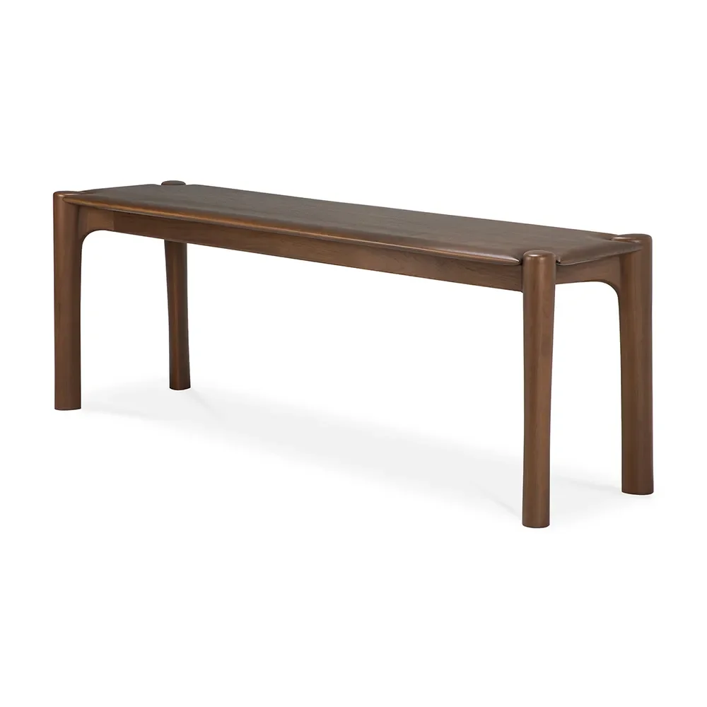 Ethnicraft, PI Bænk 35x146 cm Brunlakeret teak