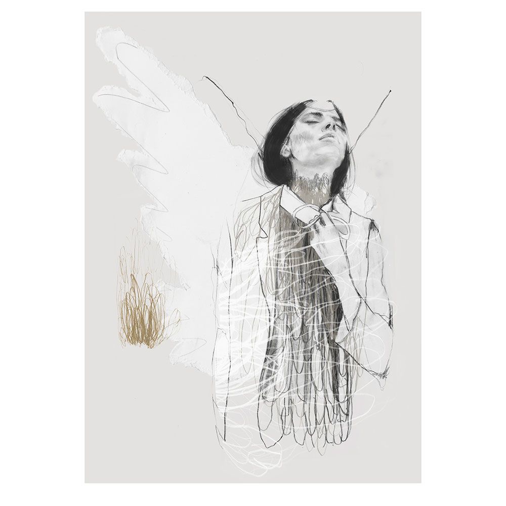 Anna Bülow, Anna Bülow poster Fire Flie 70x100cm