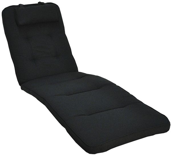 Pude til solseng Woodline Black