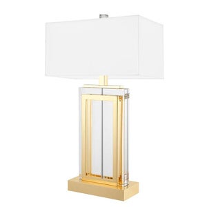 Bordlampe Arlington Crystal Guld