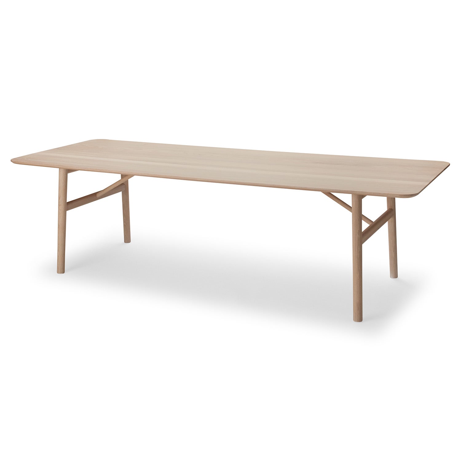 Skagerak, Hven spisebord 260 cm hvid oliebehandlet