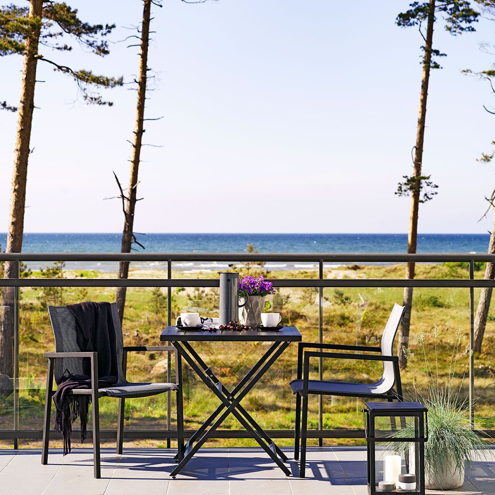 Wilkie Klapbord 72x120 cm Sort Brafab