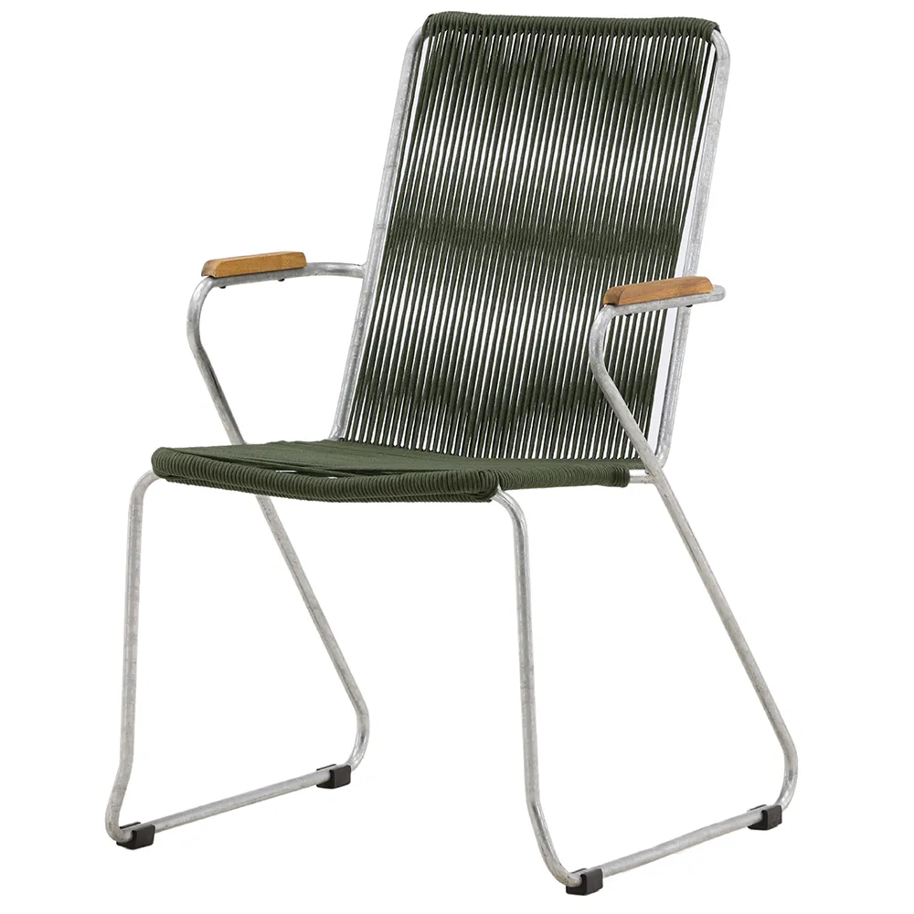 Venture Design Bois spisebordsstol grøn 2-pak