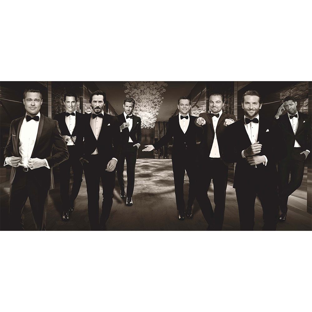 Vægdekoration Oscar Night 200x100 cm Artwood