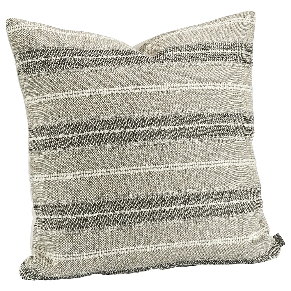 Artwood, Nomad Multi Stripe Pudebetræk Grey 50x50 cm