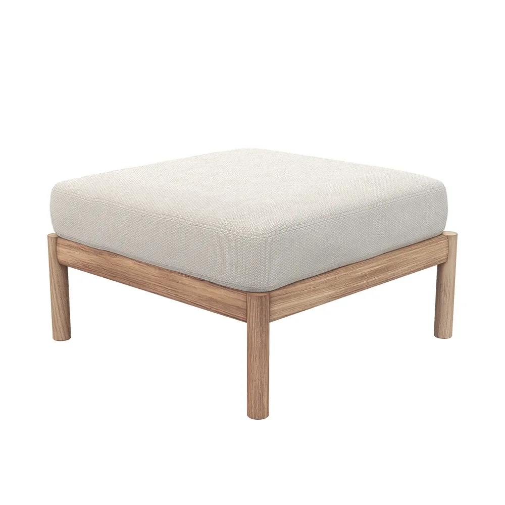 Tradition Fodskammel Light Sand/Teak 