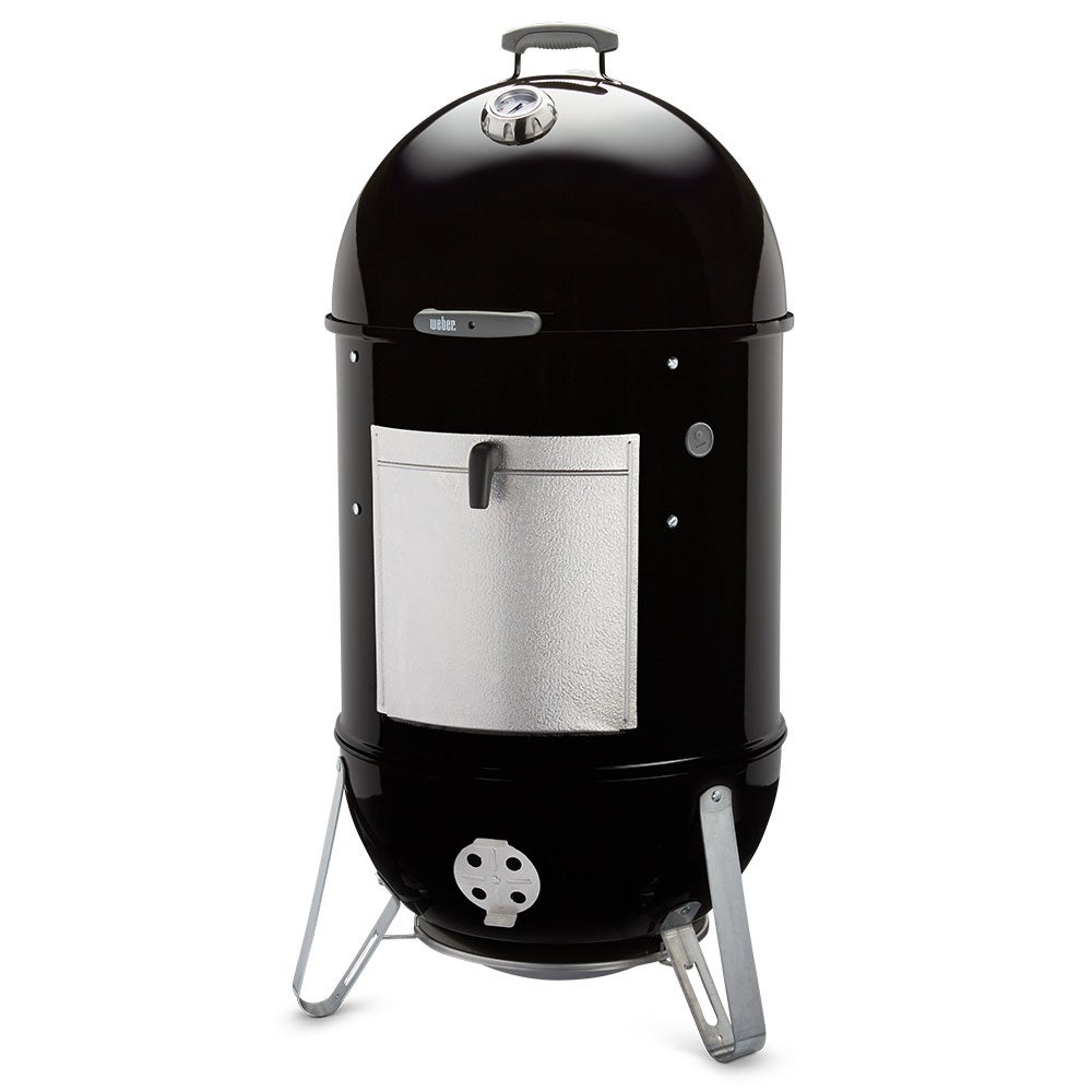 Smokey Mountain Cooker 57 cm Sort Støbejern Weber
