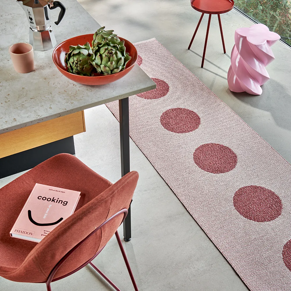 Vera Pop tæppe Blush/Pearl Pink 70 x 200cm