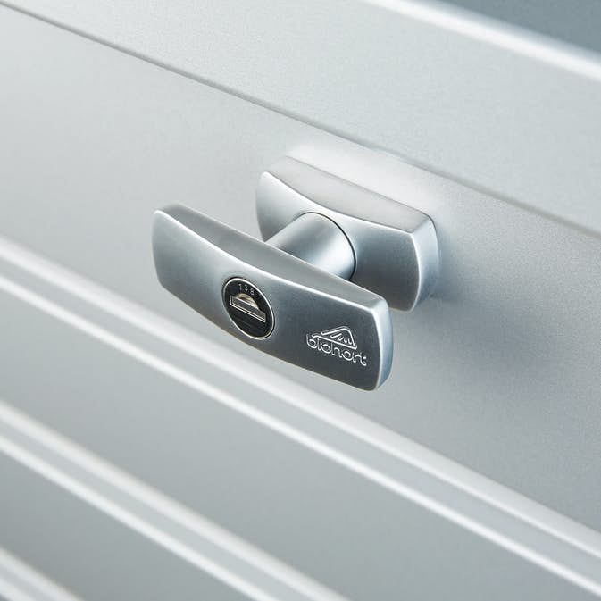 Leisuretime kasse 180 metallic sølv