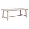 Brooklyn spisebord 220x95 cm hvidpigmenteret eg