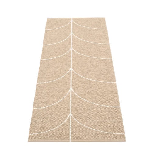Vævet Tæppe Leif Light Nougat 70x180 cm
