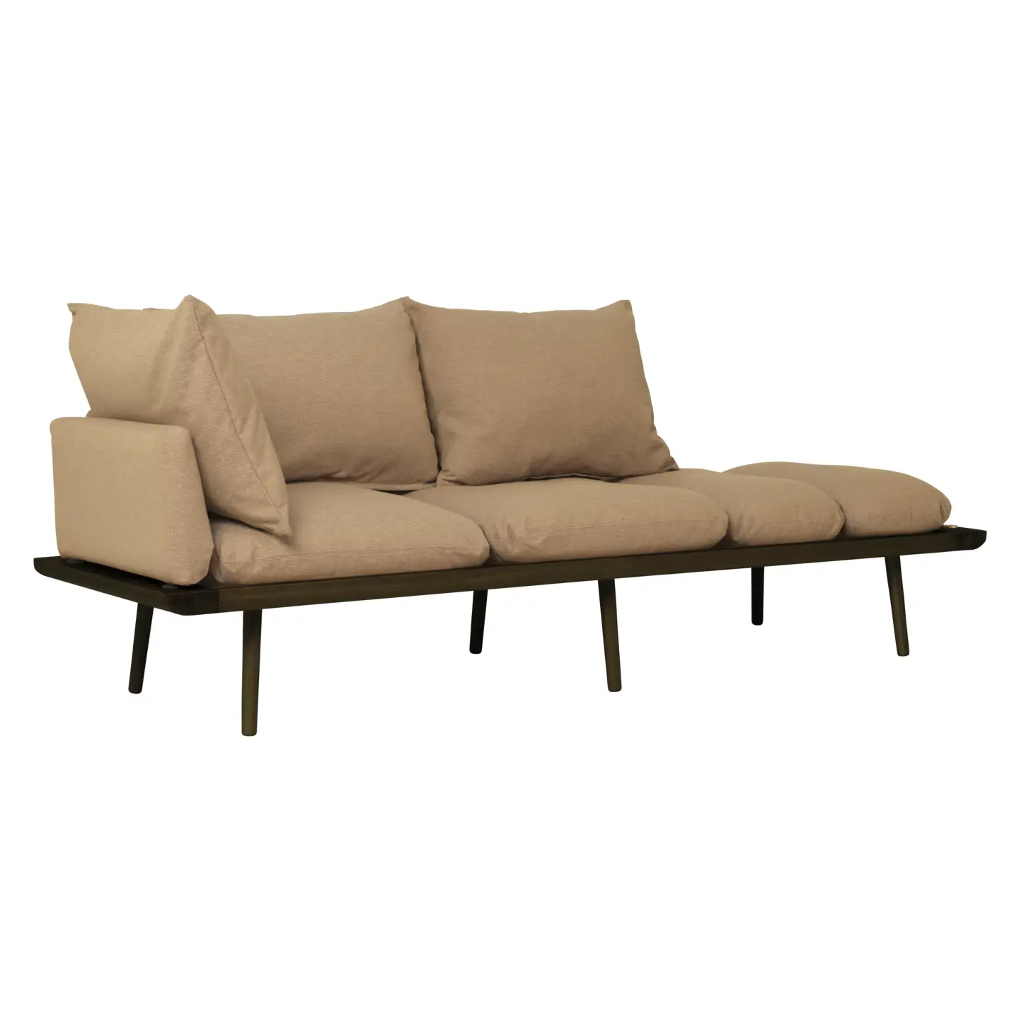 Umage, Lounge Around 3-personers sofa Dark Oak/Sugar Brown