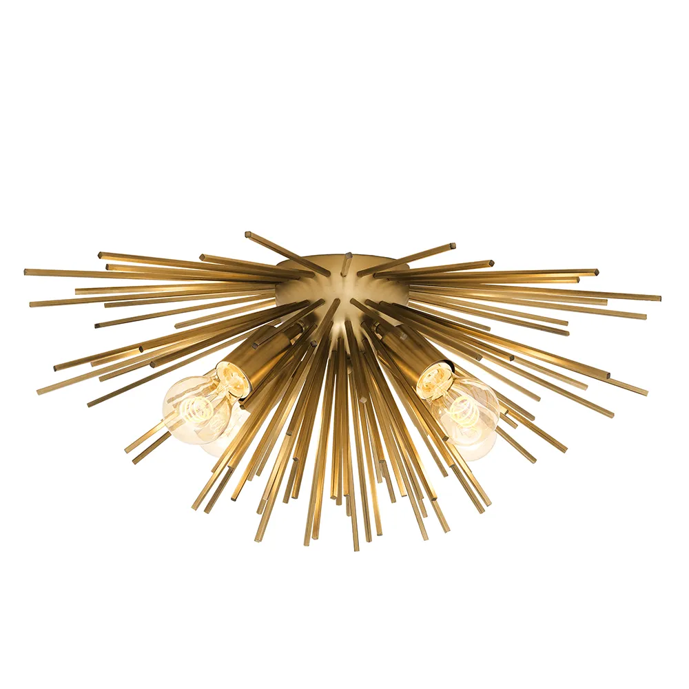 Eichholtz, Ceiling Lamp Boivin matte brass finish