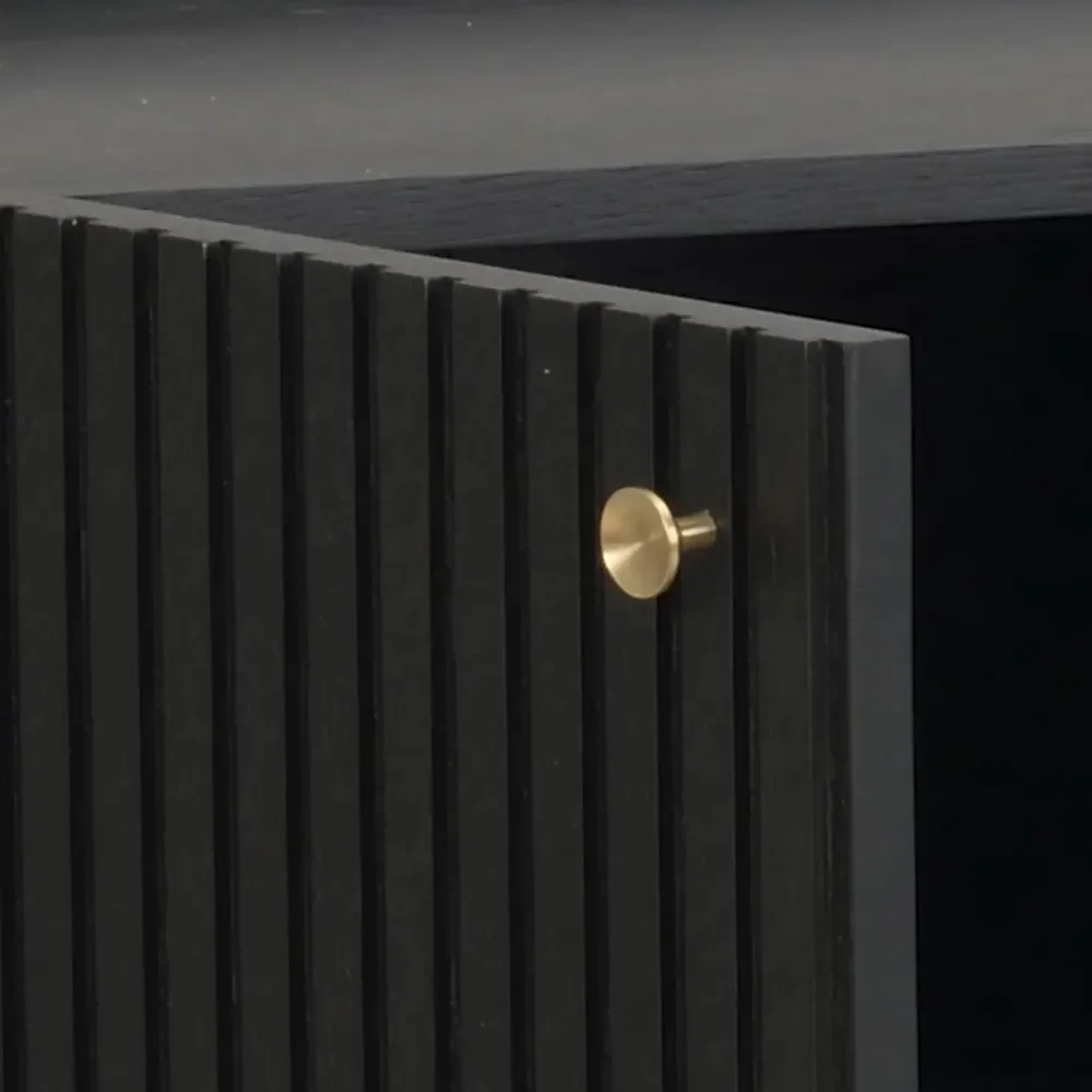 Halifax skænk 160 cm sort