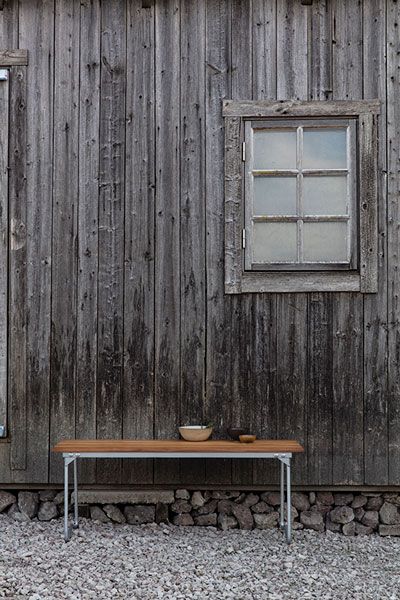 Bænk 8 Teak Grythyttan Stålmöbler