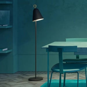 Bella gulvlampe antik E14