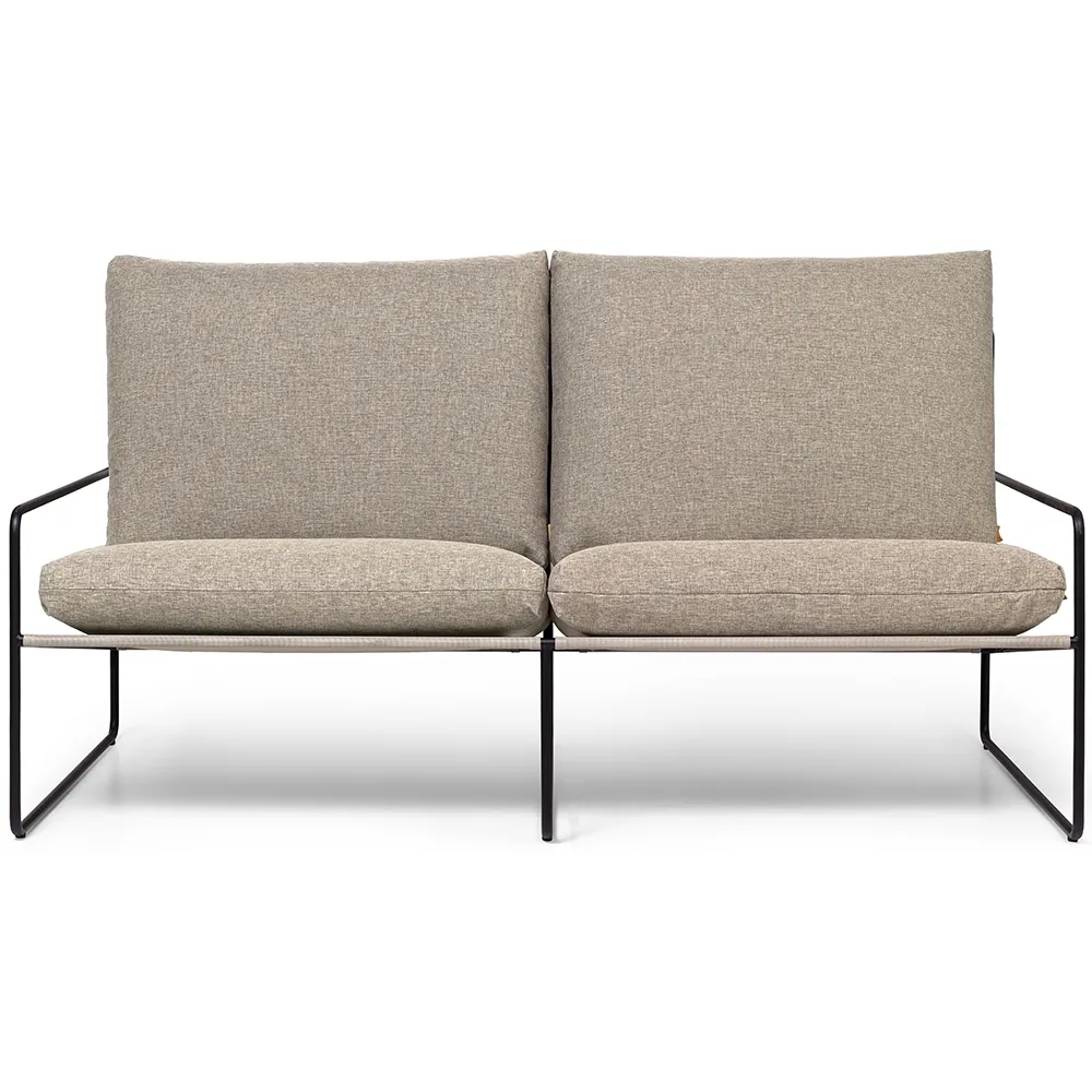 Desert 2-personers sofa Black/Dark Sand