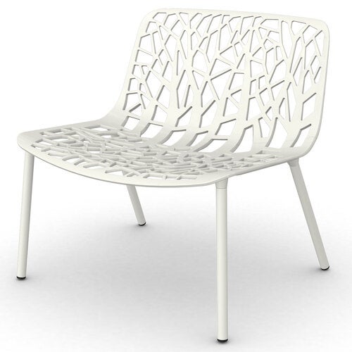 Forest loungelænestol White 