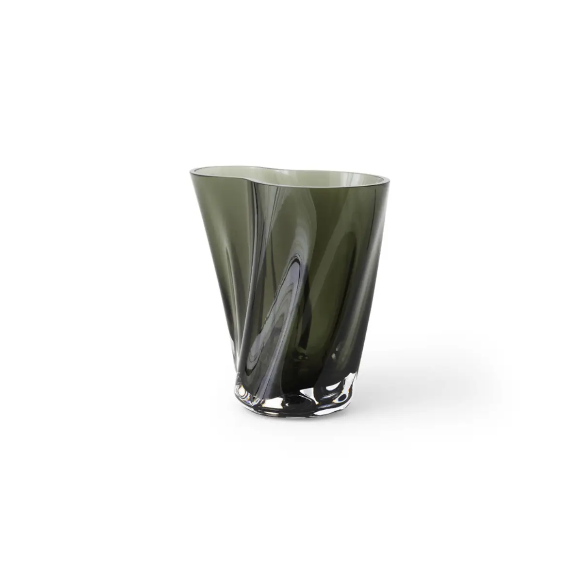 Aer Vase - H19 cm - Røg