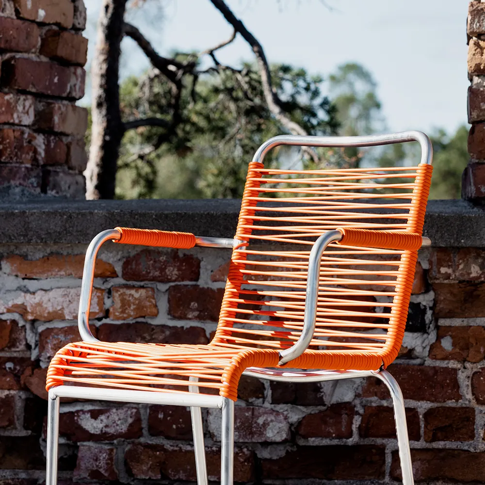 Mya armlænsstol orange 