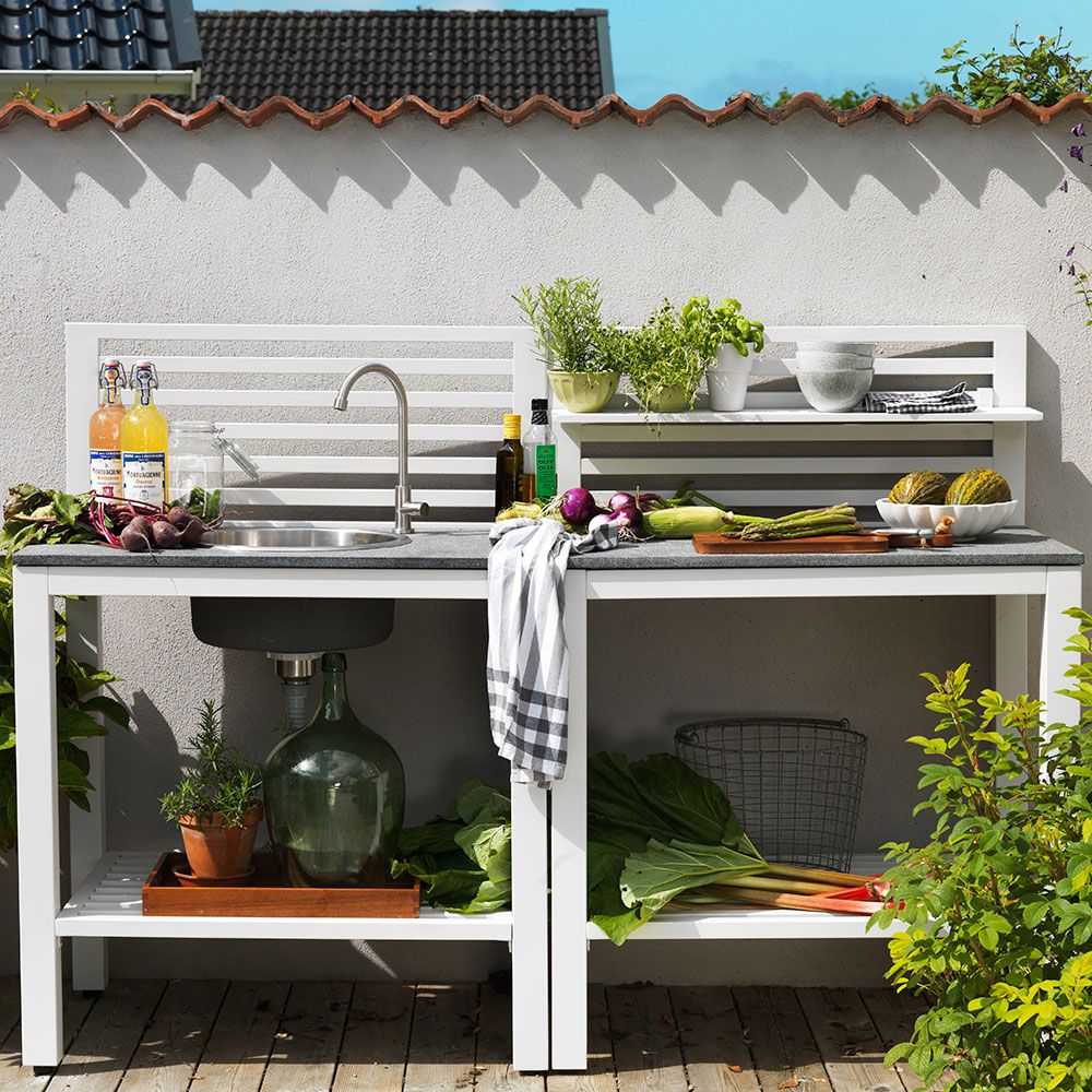 Bellac Udekøkken Hvid Brafab