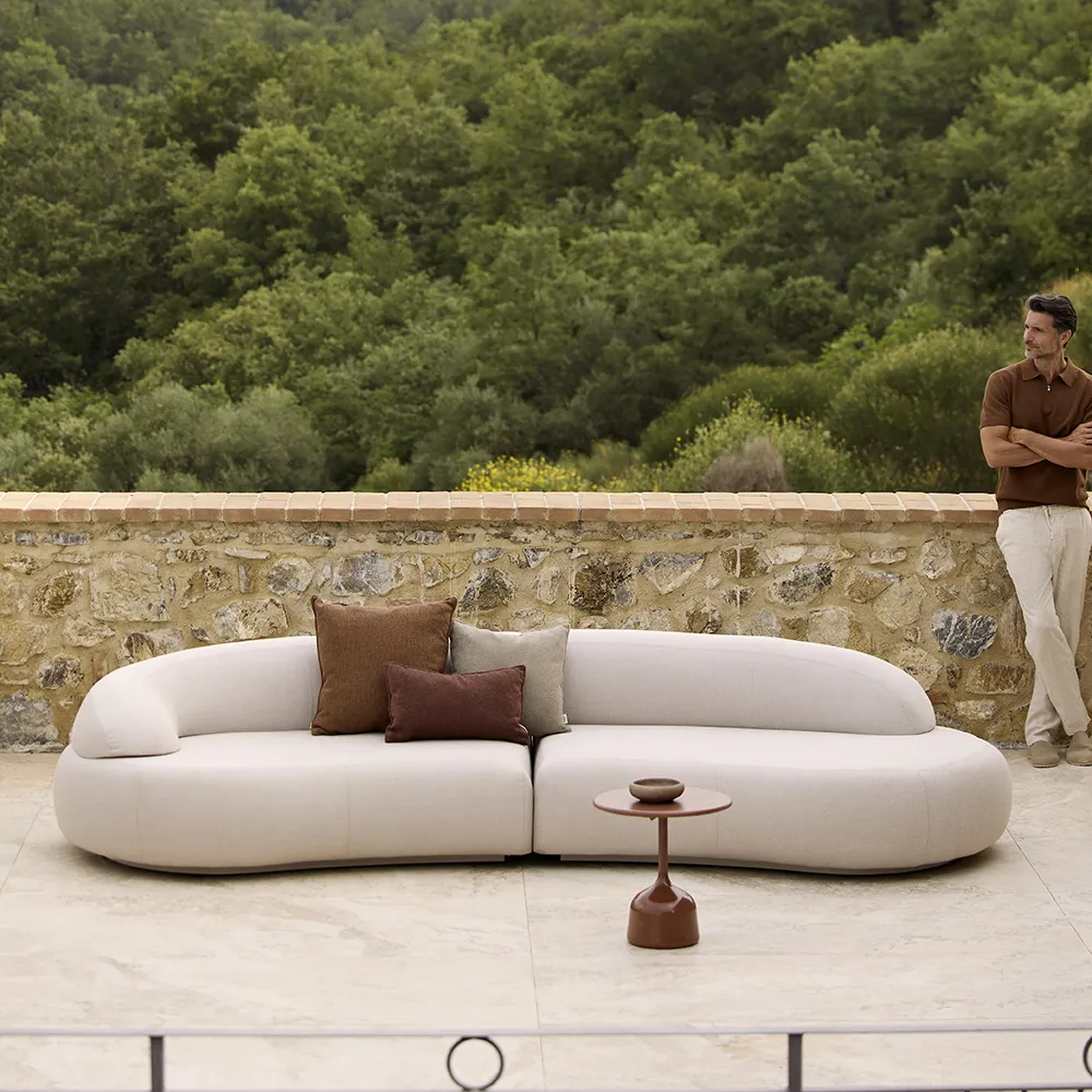 Mellow 4-personers sofa Sand