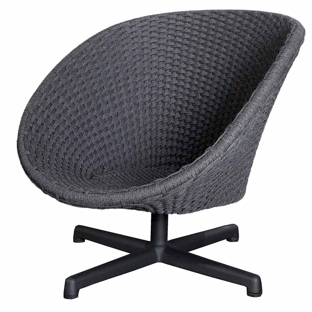 Cane-line, Peacock drejestol med aluminiumsben