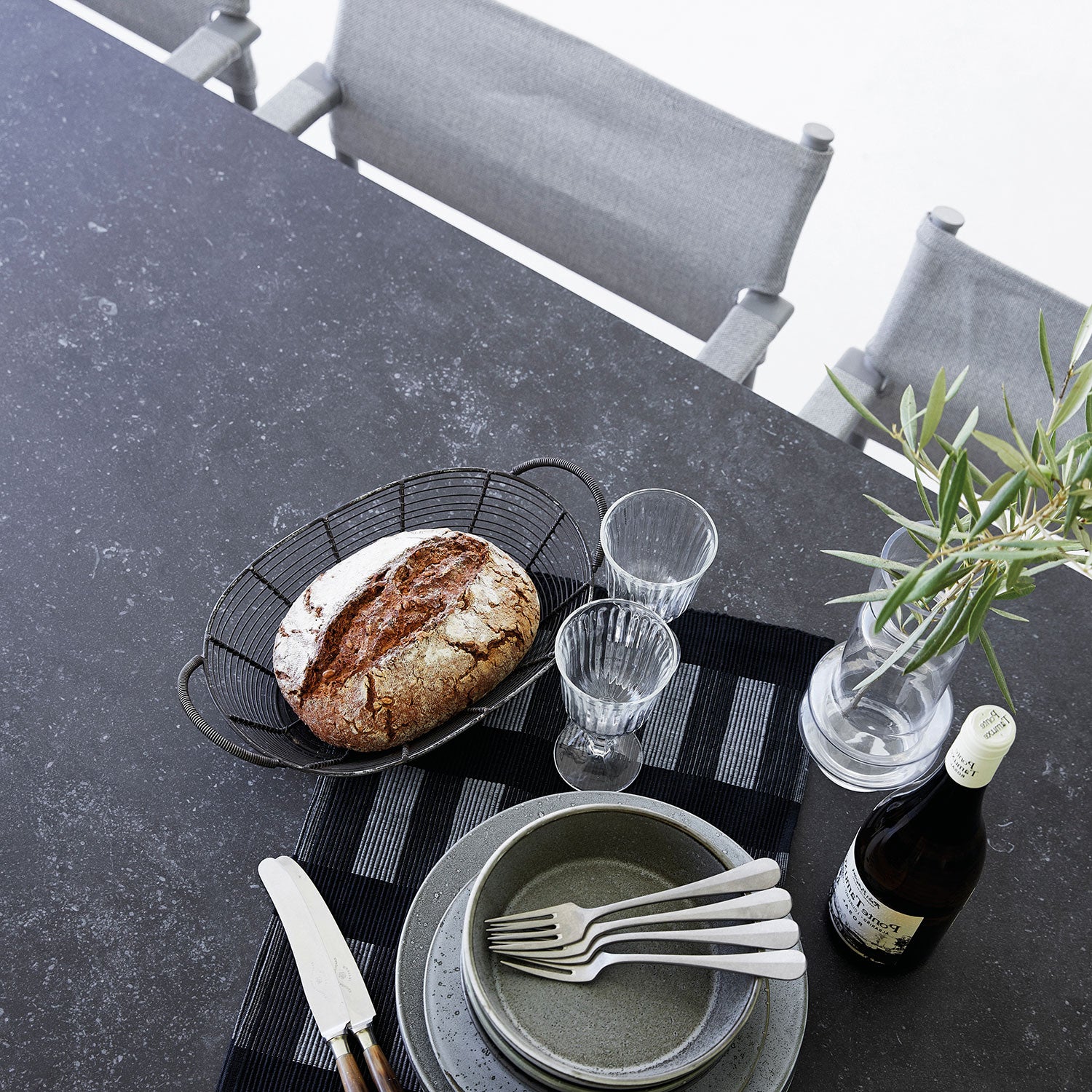 Drop-spisebord 100x200-320 cm 