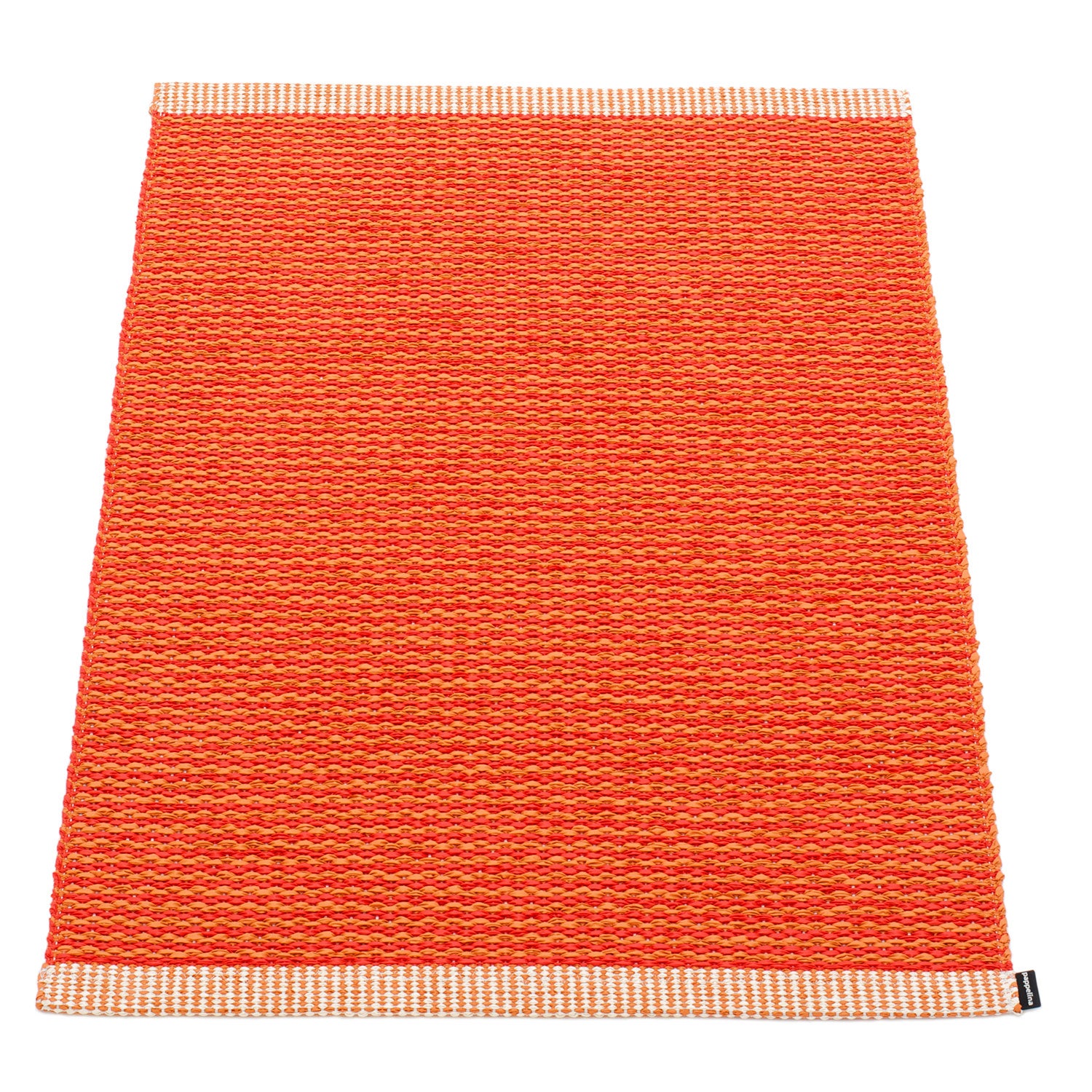 Pappelina, Mono tæppe 60x85 cm pale orange / coral red