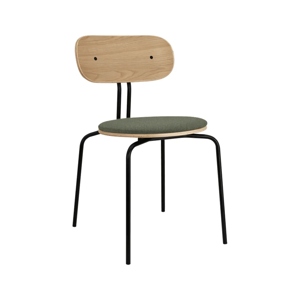 Curious Spisestol Eg/Sort Metal Morning Meadows