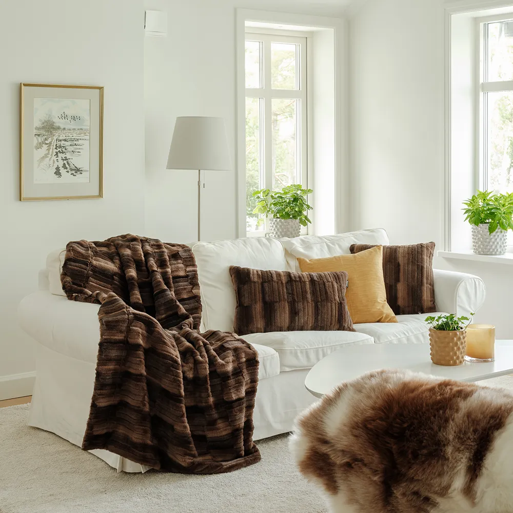 Browny Tæppe 120x180 cm Chocolate