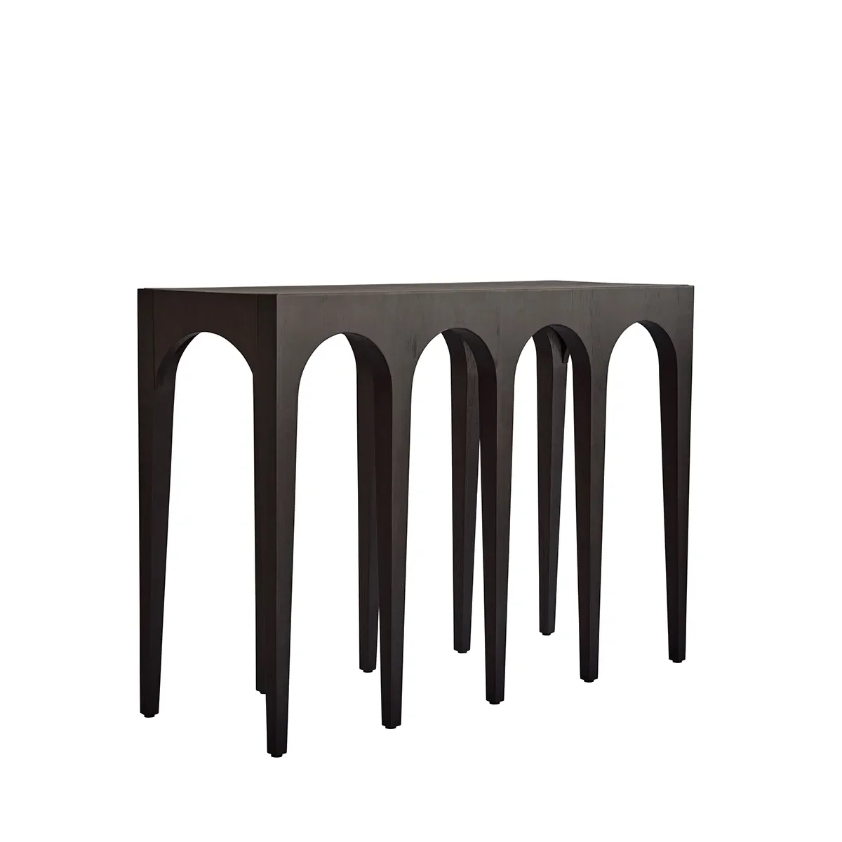 Bow Konsolbord, stort - Coffee Black Oak