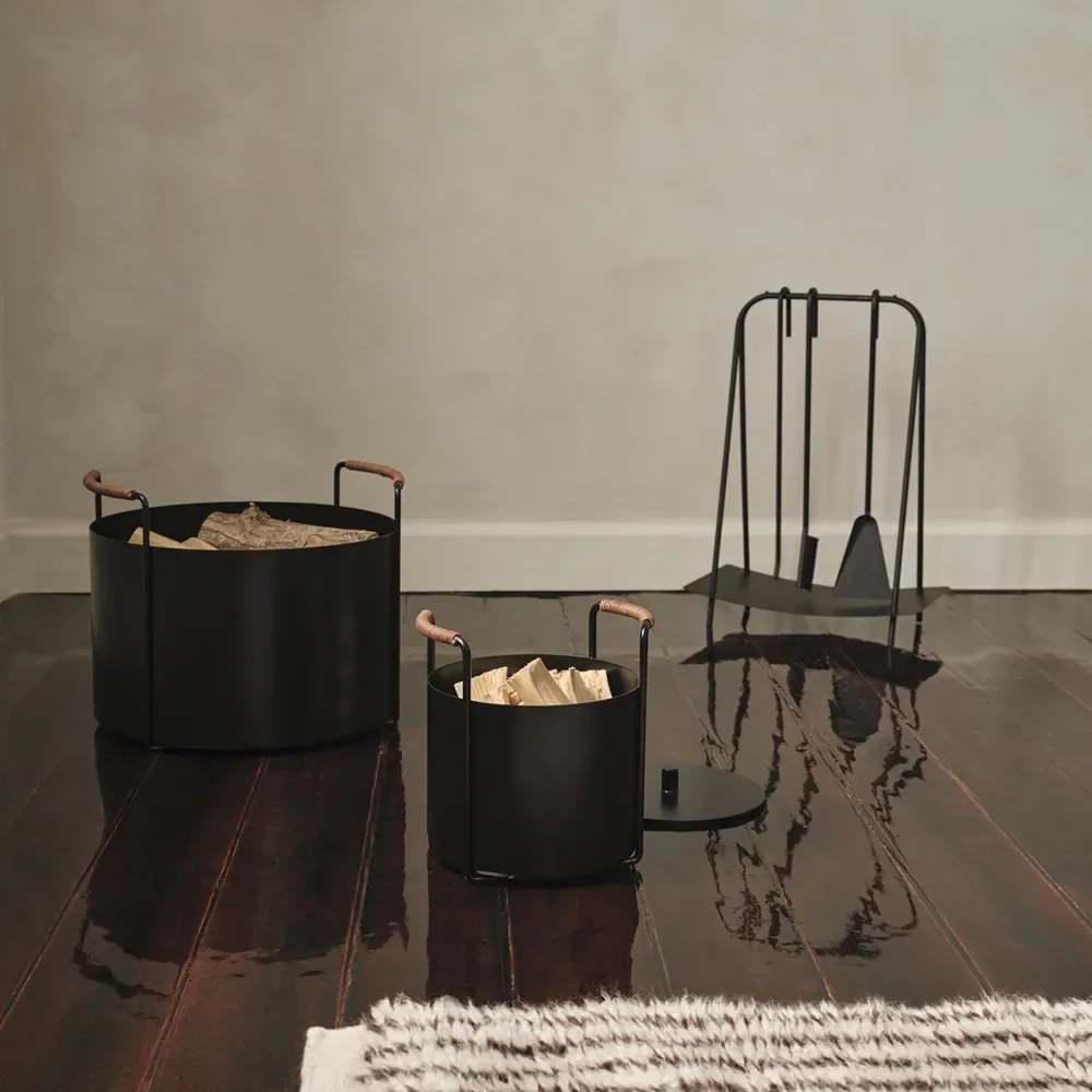 Brændekurv i jern Fireplace Port