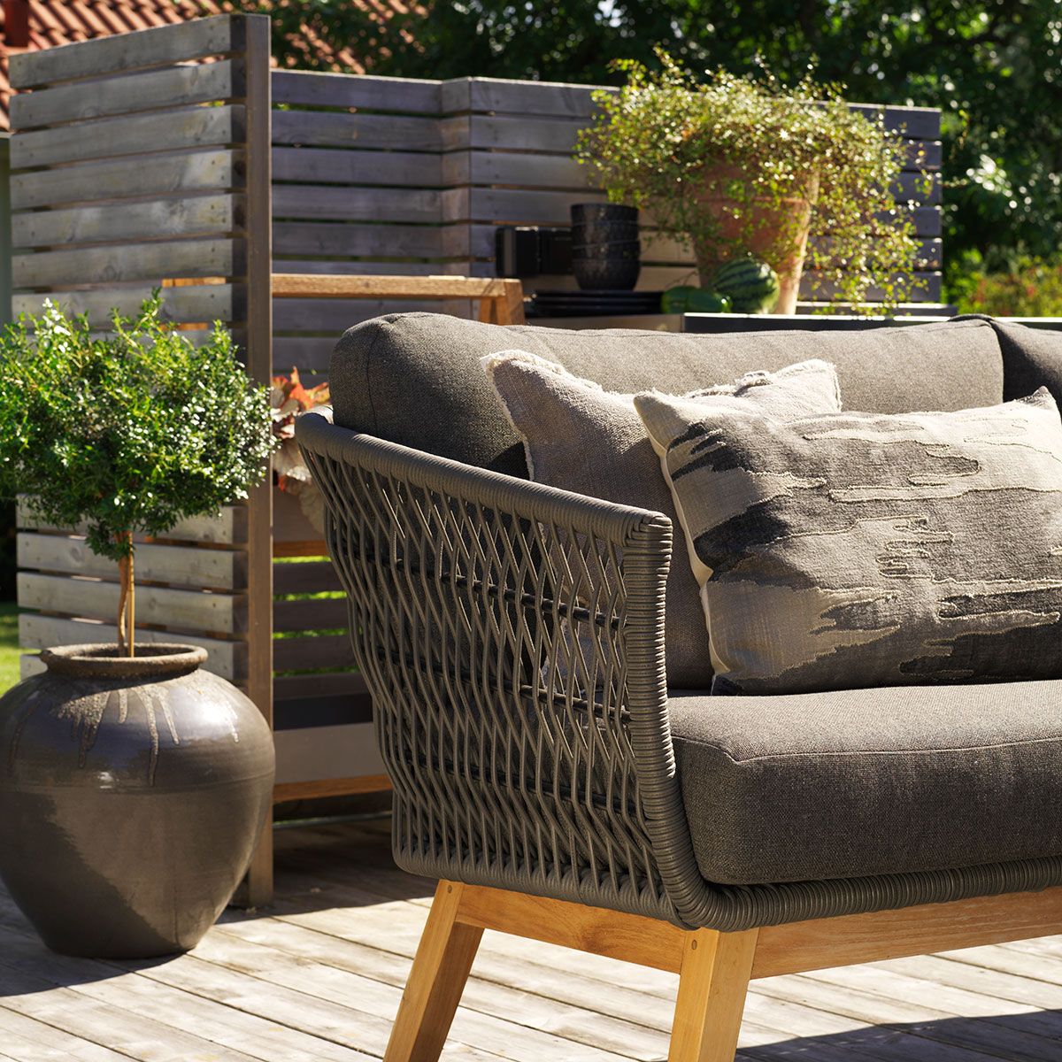 Kenton 3-pers. Sofa Grå/Grå Brafab