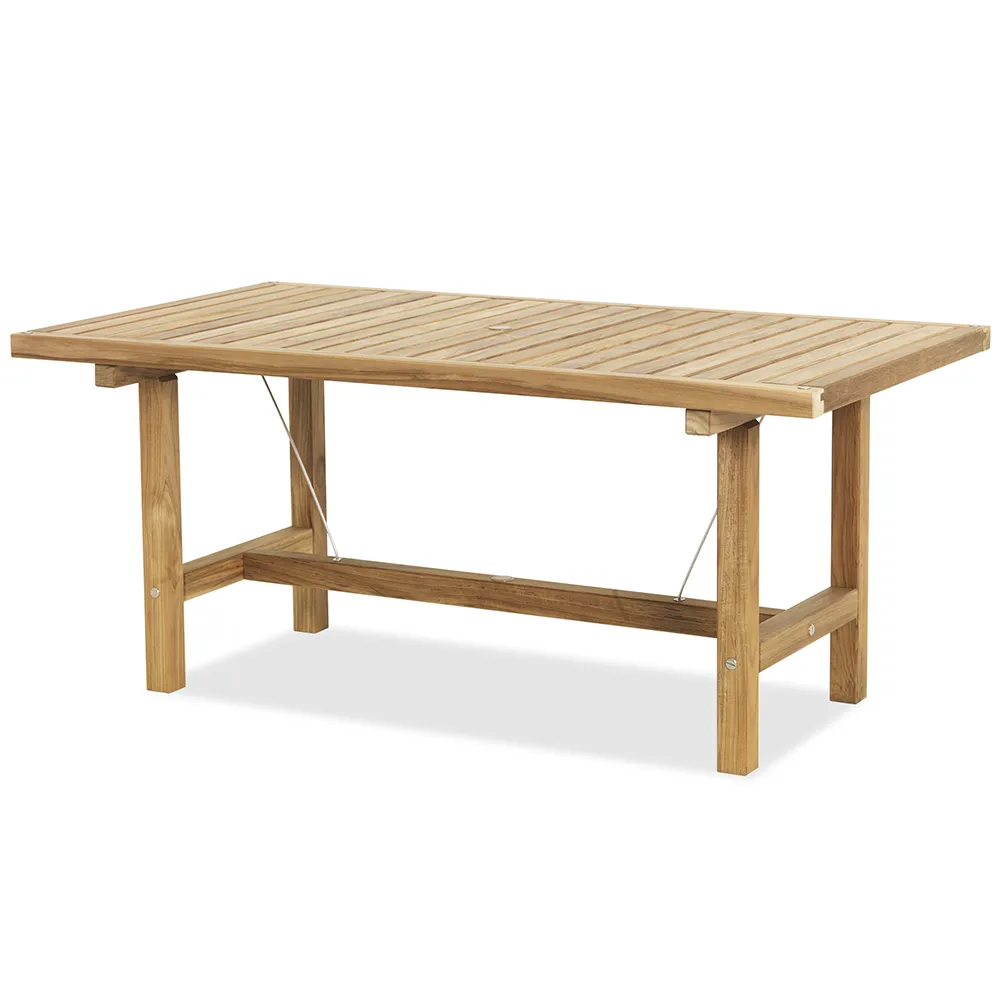 Fri Form, 85x155cm bord teak