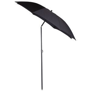 Elios parasol 200 cm i antracit/gråt stål