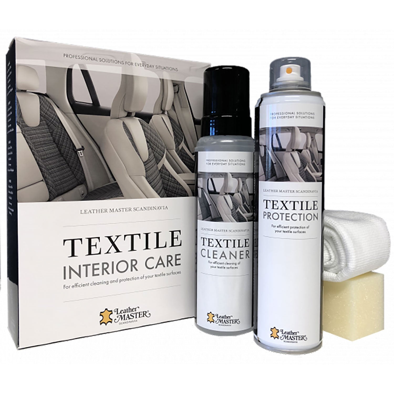 Leather Master, Tekstilplejesæt til interiør 2x400 ml