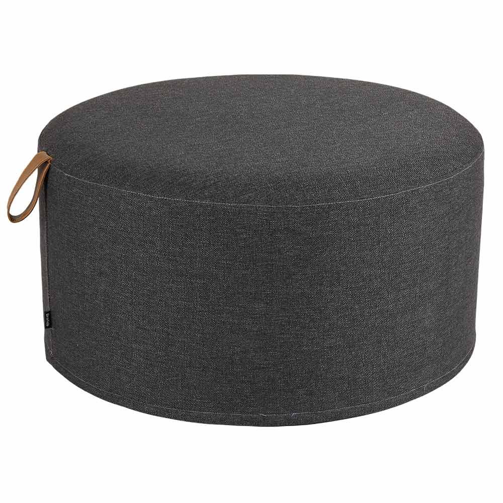 Kotte Puf Nearly Black Brafab