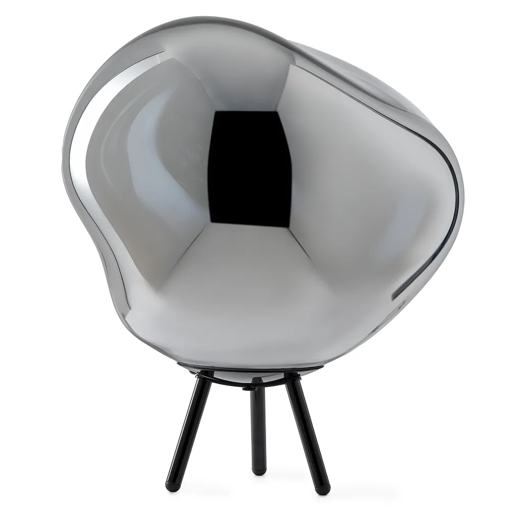 Melt Portable Large gulvlampe Silver LED