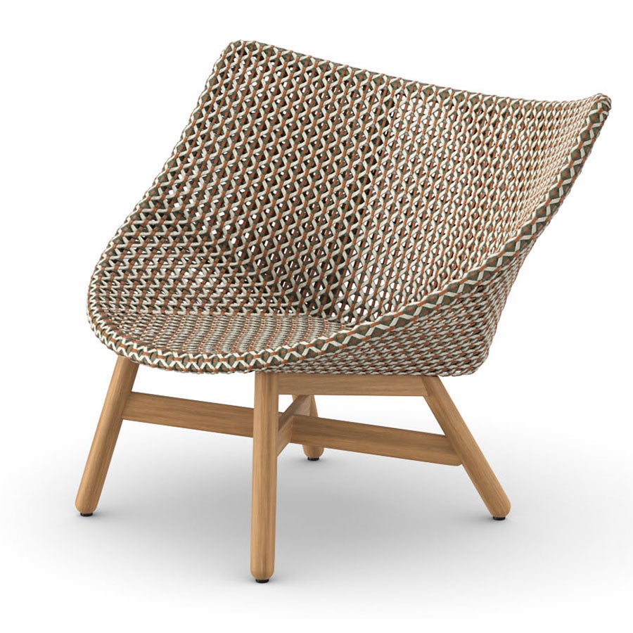 Dedon, MBRACE loungestol lav CHESTNUT