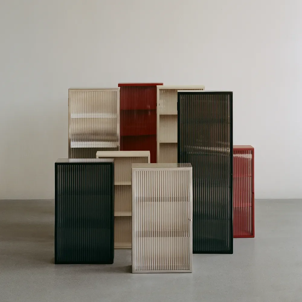 Badeværelsesskab Haze Tall Stainless Steel