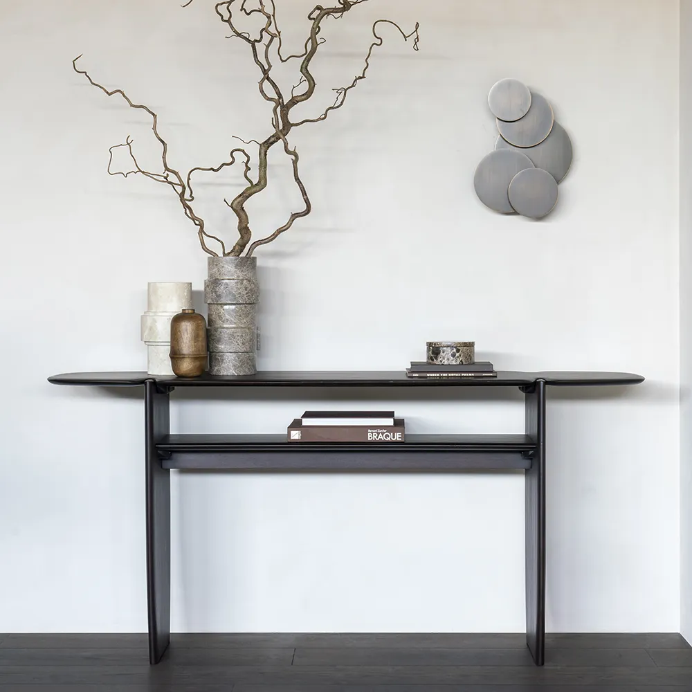 PI Konsolbord 160x40 cm Mahogni