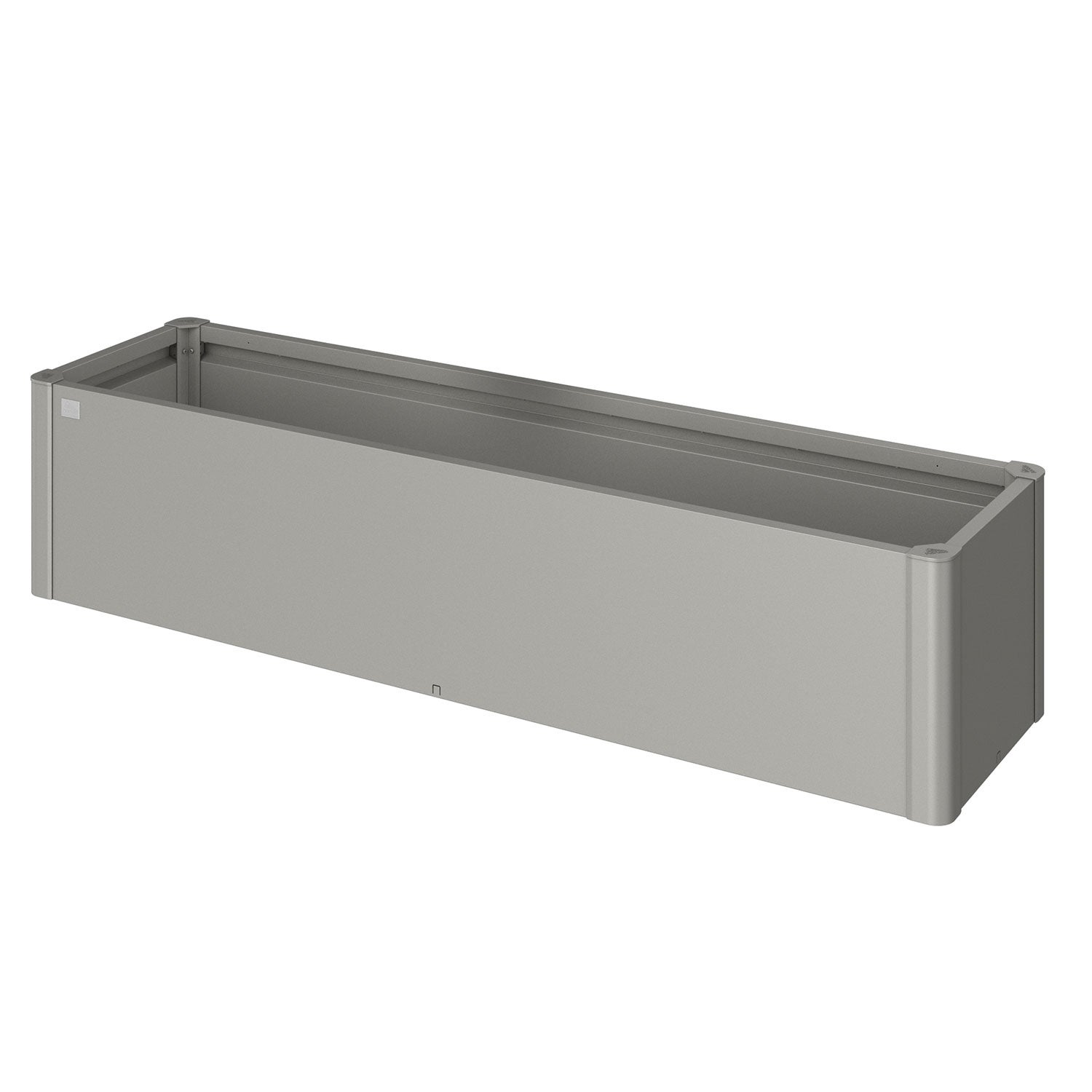 Belvedere mini-plantebed, størrelse 200, metallisk kvartsgrå