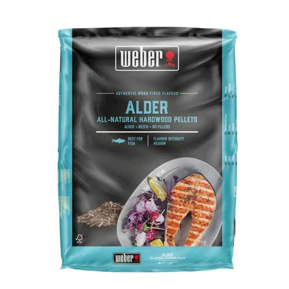 Weber, Træpiller - Al 8kg