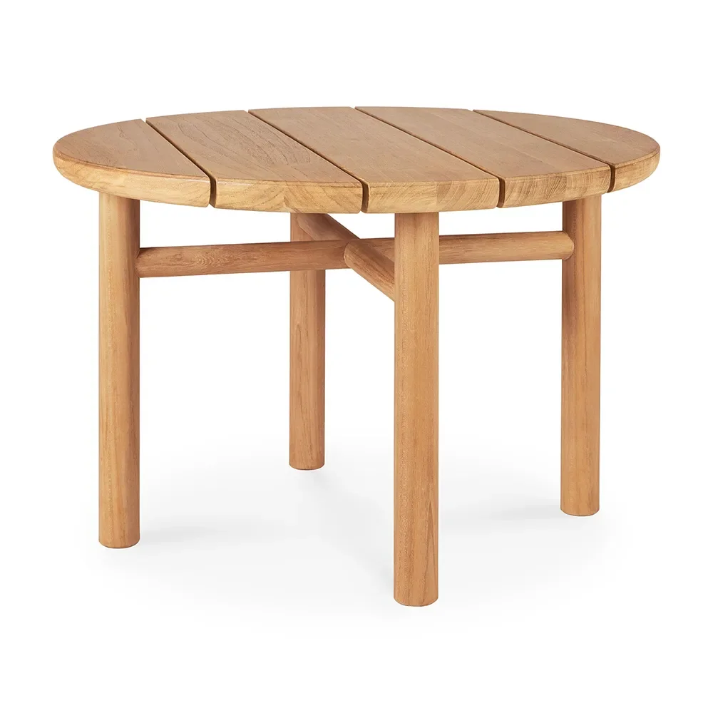 Quatro Sofabord Ø68 cm Teak