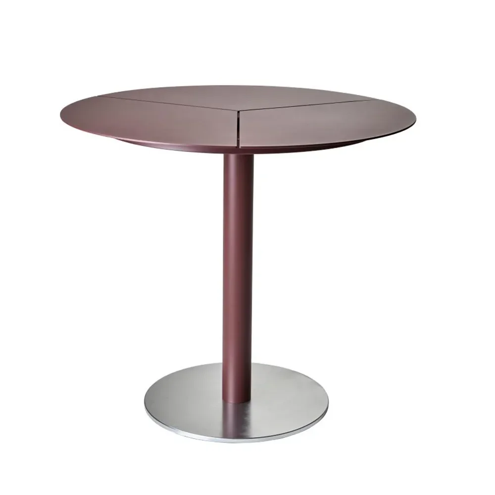 Peace havebord Ø 80 cm red - Havebord > Runde haveborde - Brafab - Enggården Havemøbler