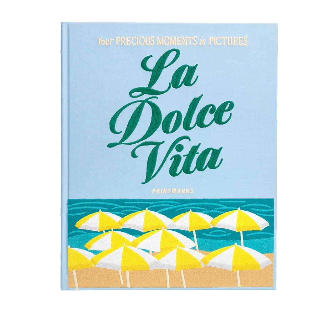 Embroidered Photo Album - Dolce Vita