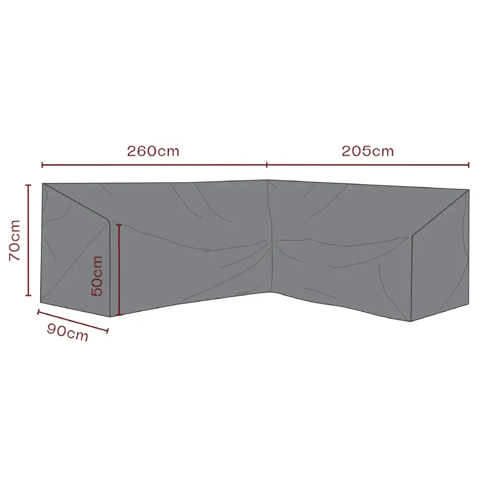 Møbelbeskyttelse Hjørnesofa 205/260x90 cm Premium