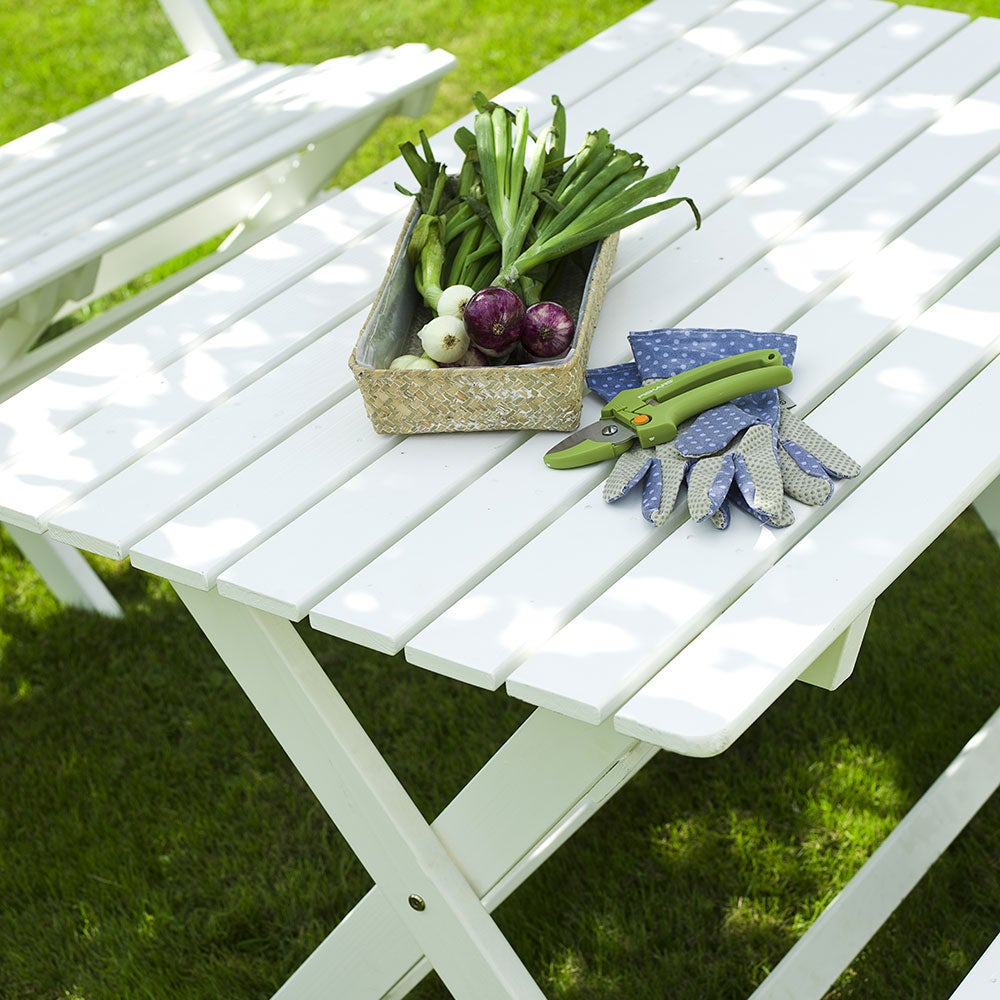 Torpet Bord 67x109 cm i hvid fyr